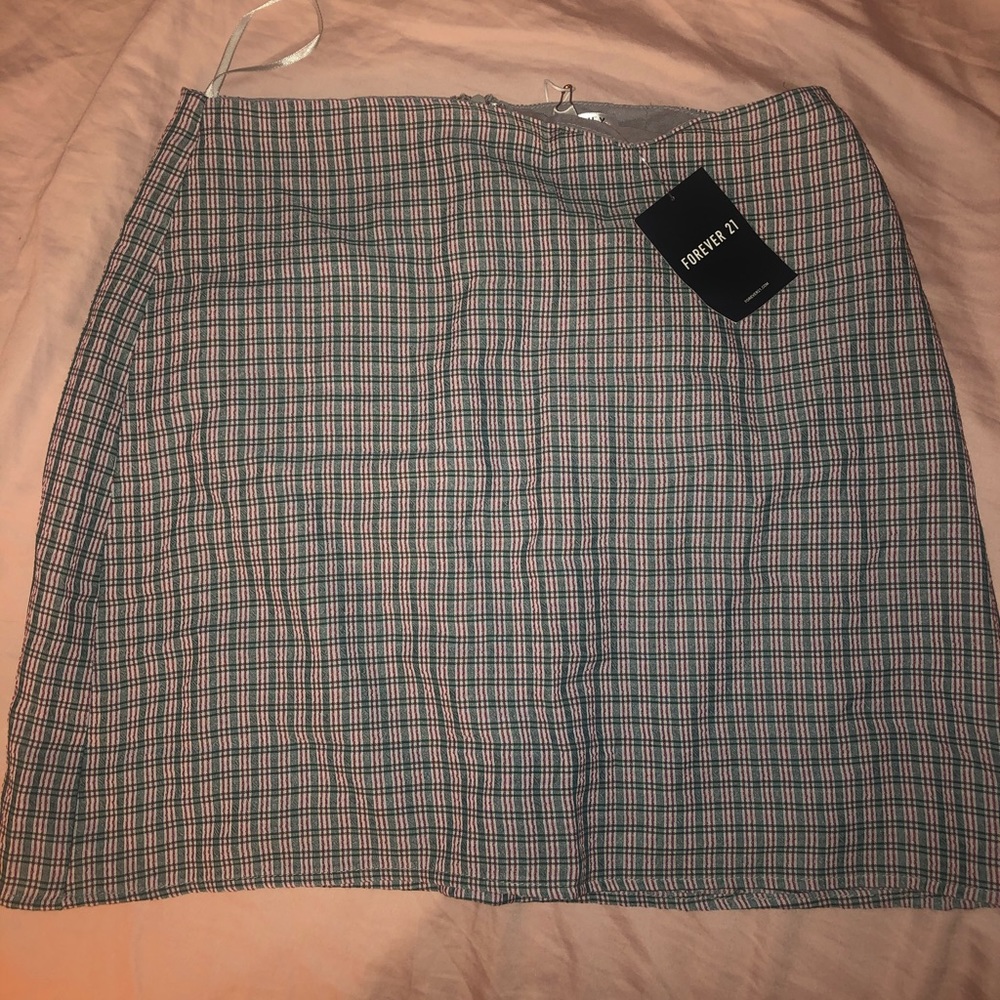 forever 21 paid skirt